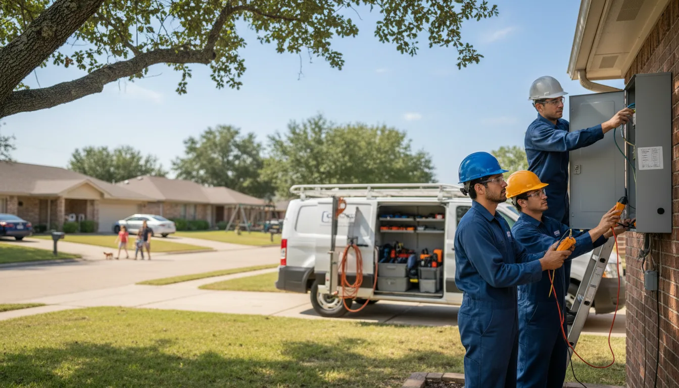 Certified electrician providing emergency electrical services in Troutman, NC